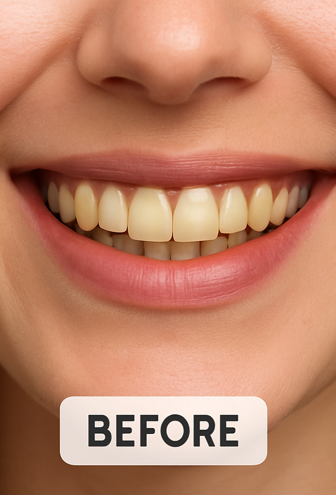 teeth before